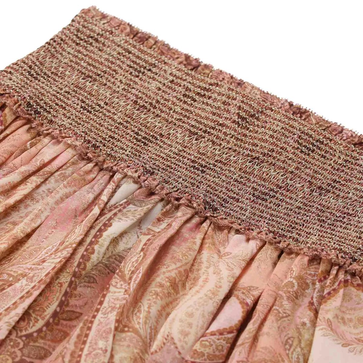 Böhmischer Maxirock mit Paisley-Muster