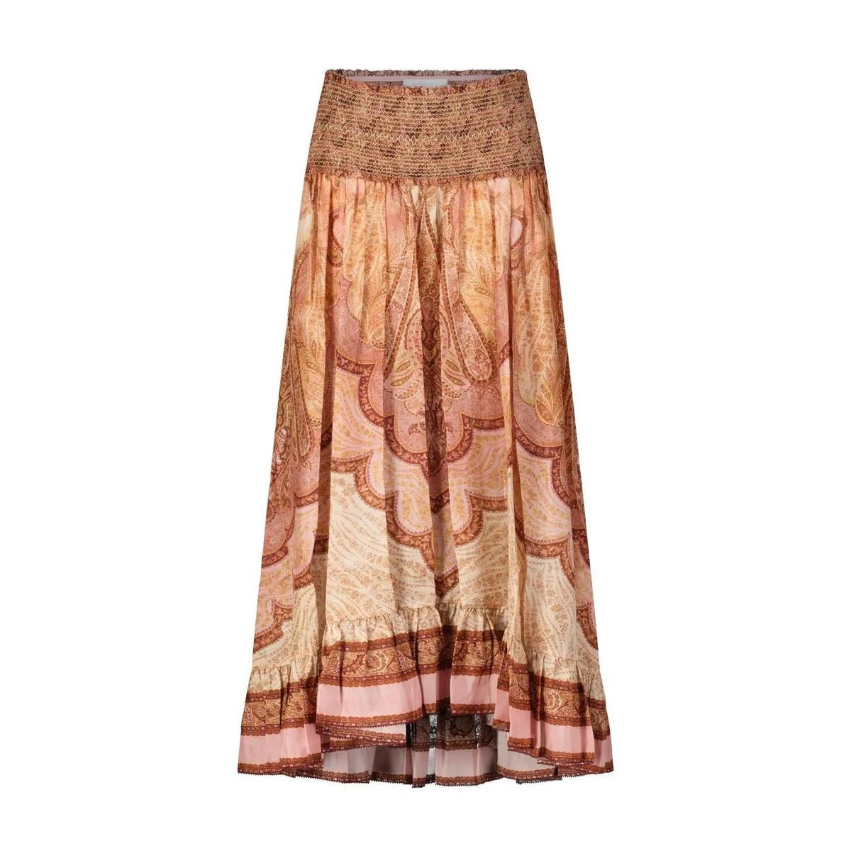 Böhmischer Maxirock mit Paisley-Muster