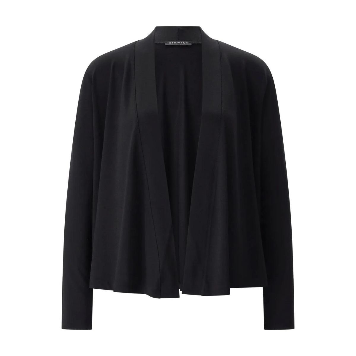 Fließender, offener Viskose-Cardigan