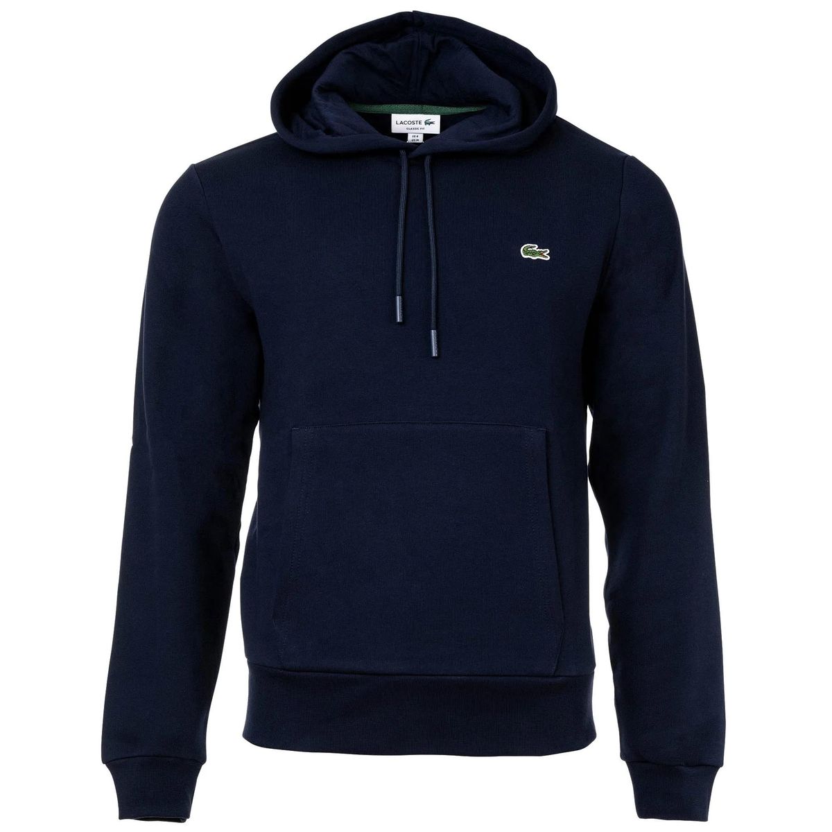 Klassisches Lacoste Fleece Hoodie Sweatshirt