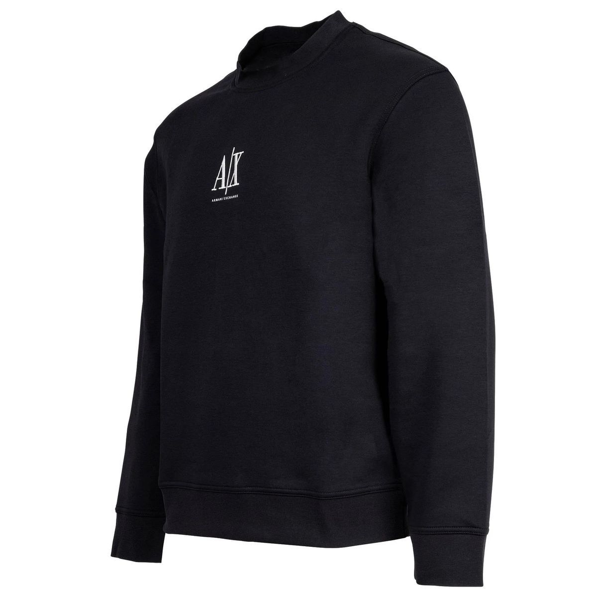 Herren Sweatshirt mit Rundhalsausschnitt und Logo