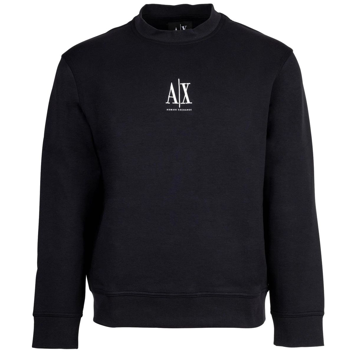 Herren Sweatshirt mit Rundhalsausschnitt und Logo