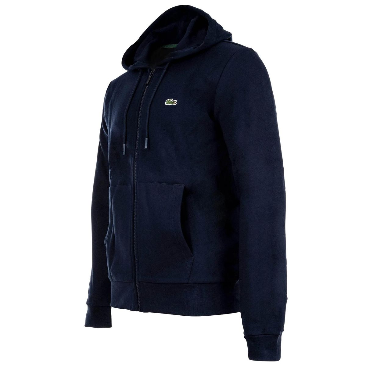 Klassische Sweatjacke mit Reißverschluss und Logo