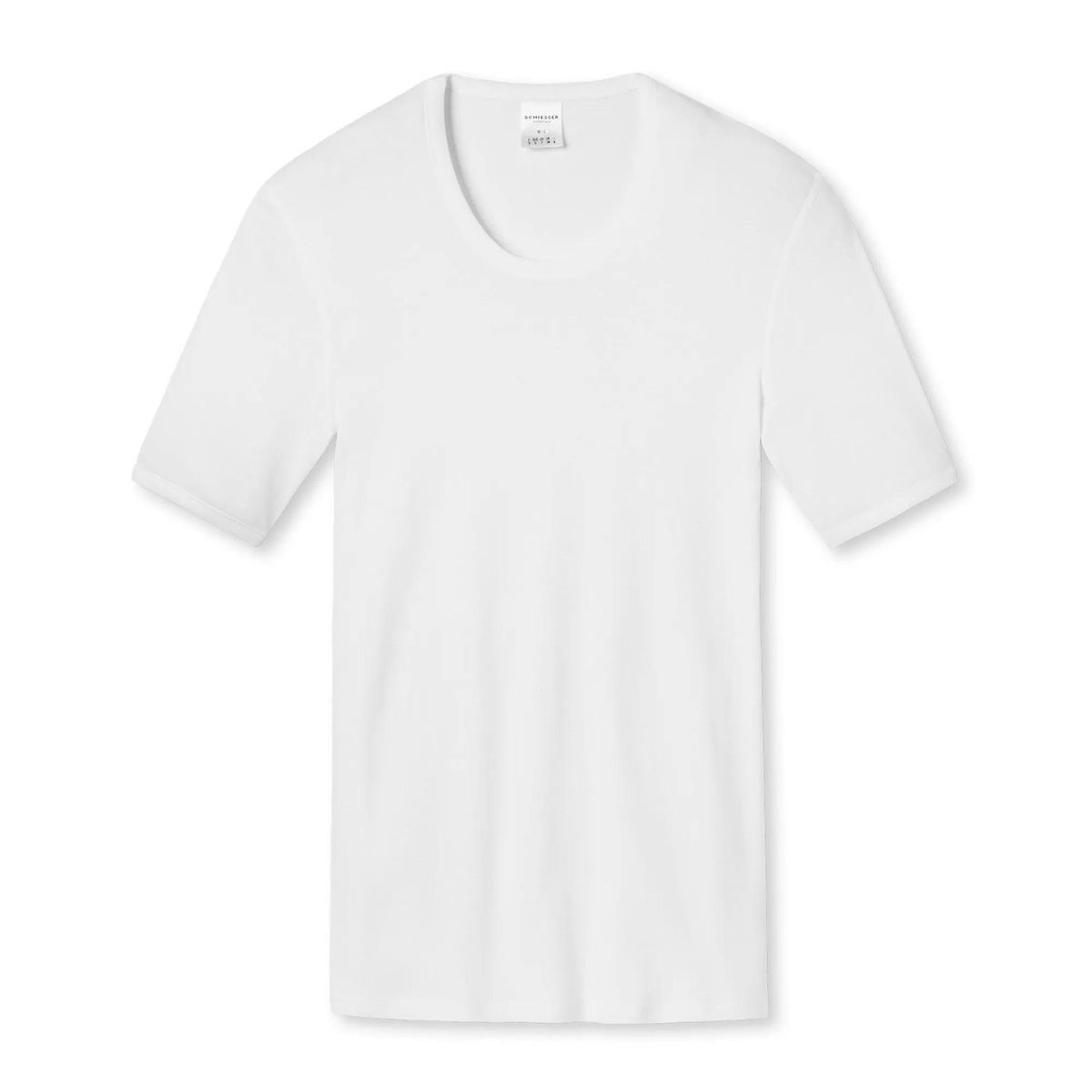 Klassisches Feinripp-Unterhemd aus Baumwolle