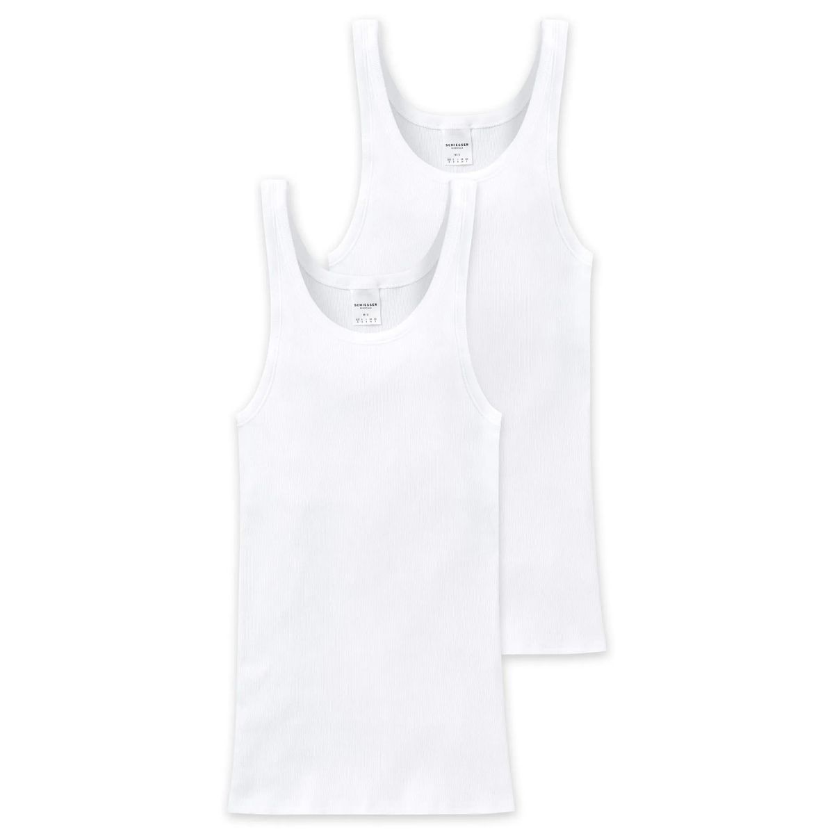 Klassisches geripptes Baumwoll-Tanktop