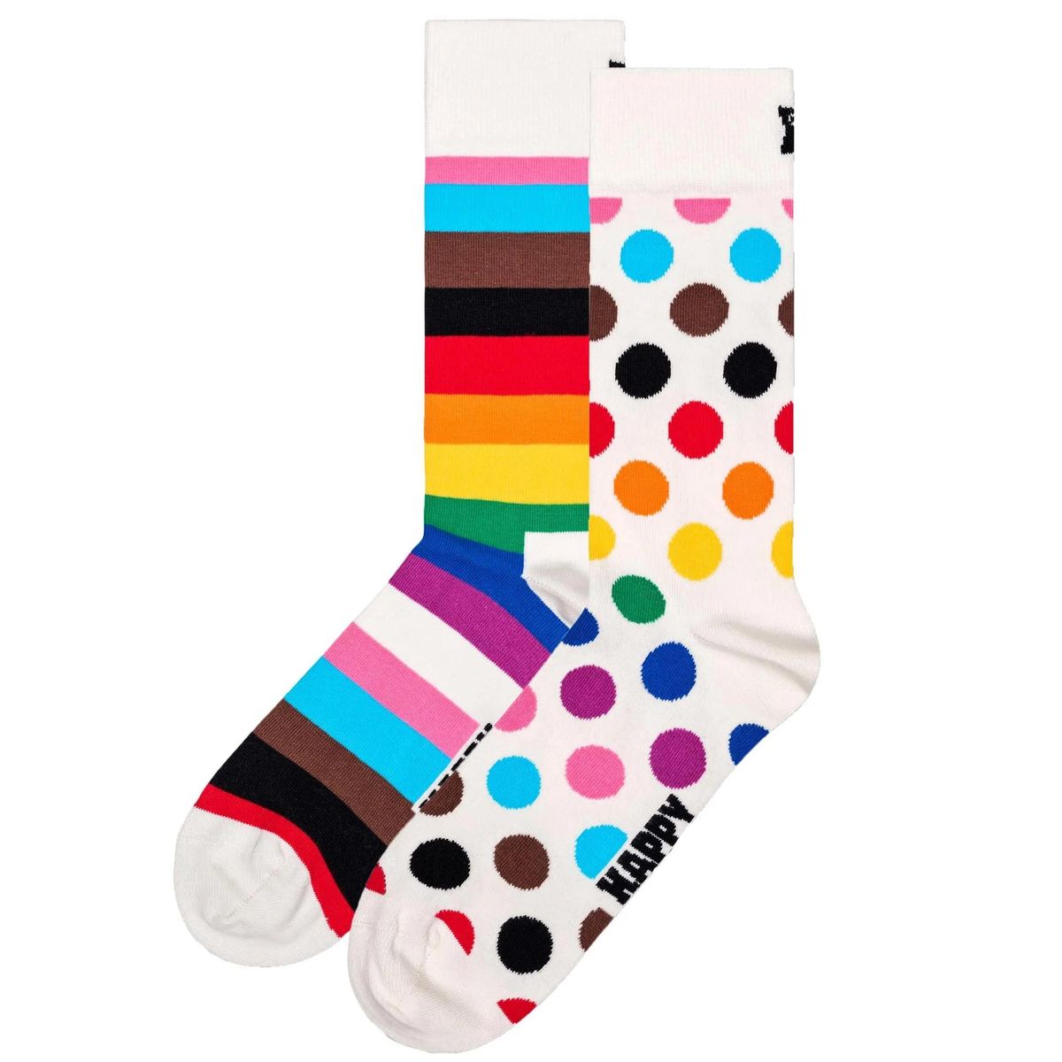 Lustiges Paar Polka Dot Socken
