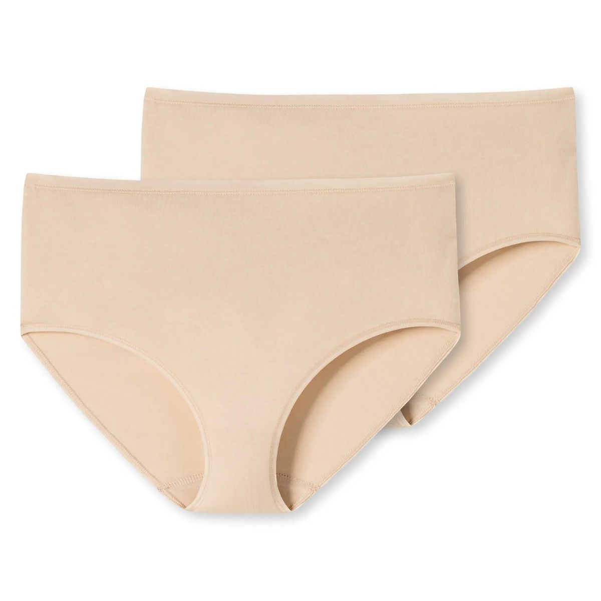 Klassischer, beiger, hoher Taillenslip