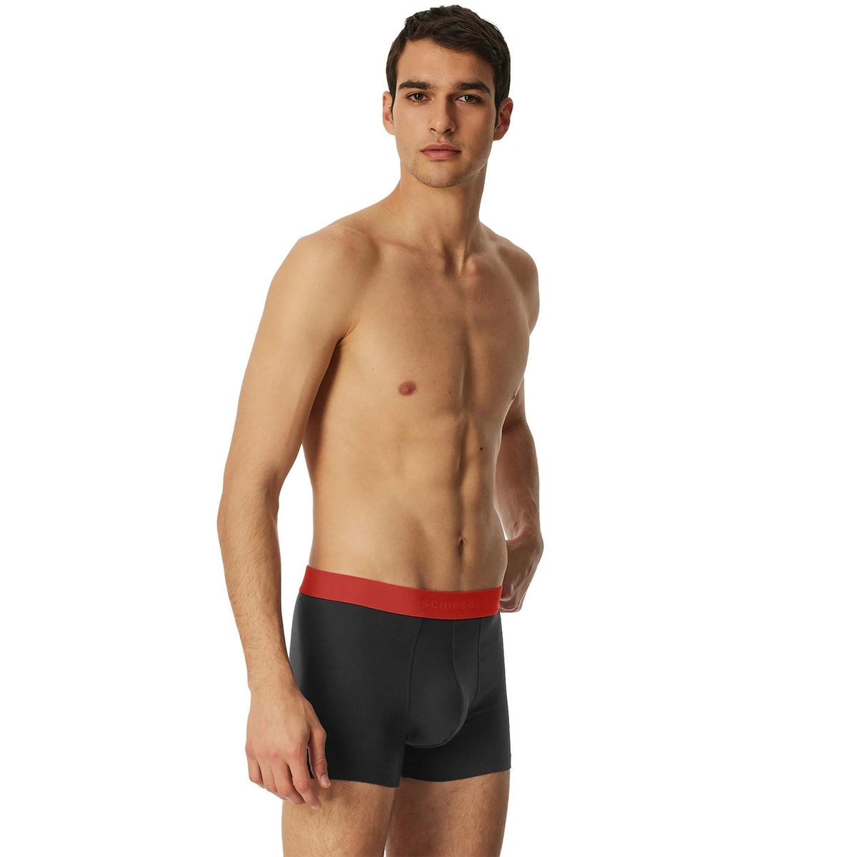 Schwarze Herren-Boxershorts im 3er-Pack