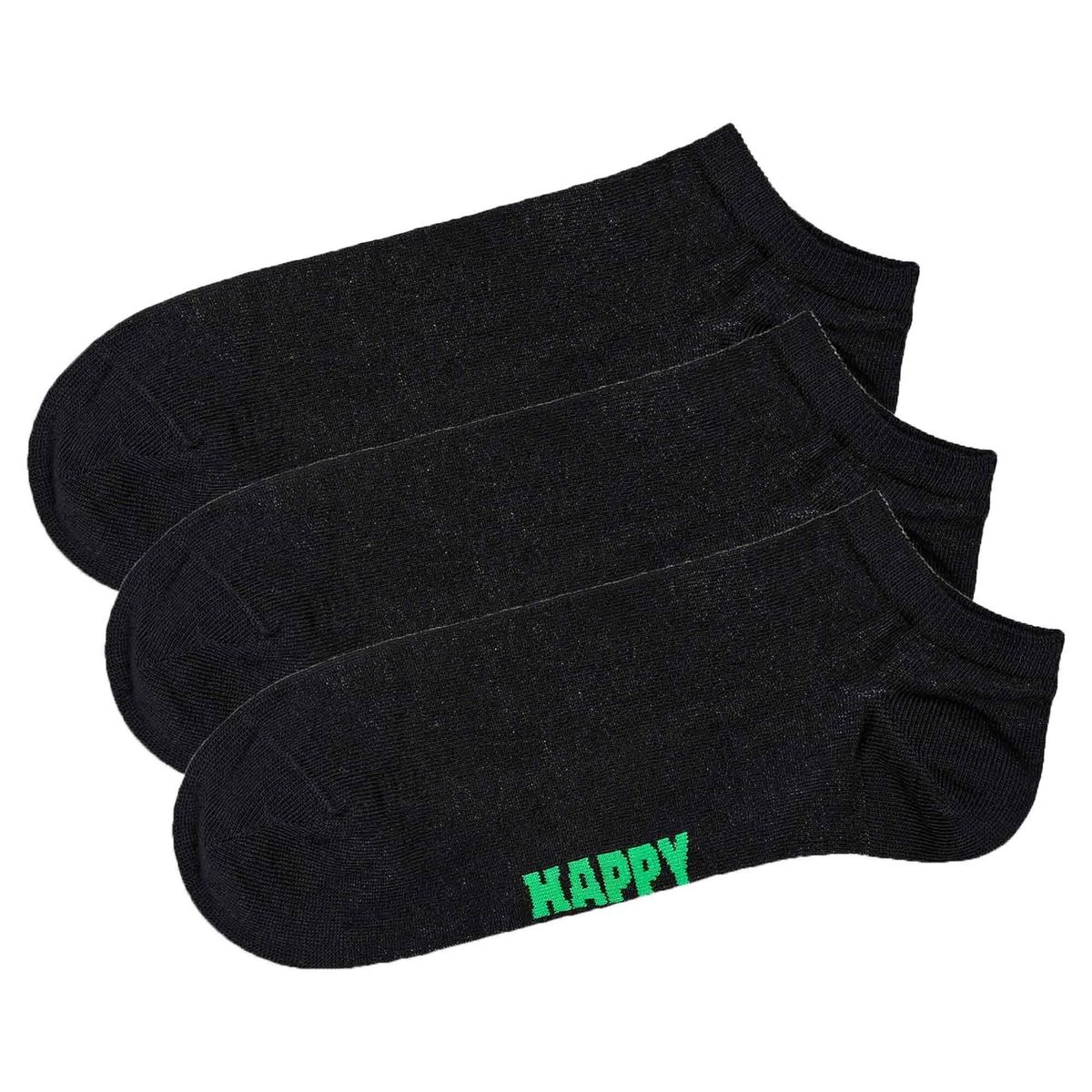 Klassisches schwarzes Knöchelsocken-Set