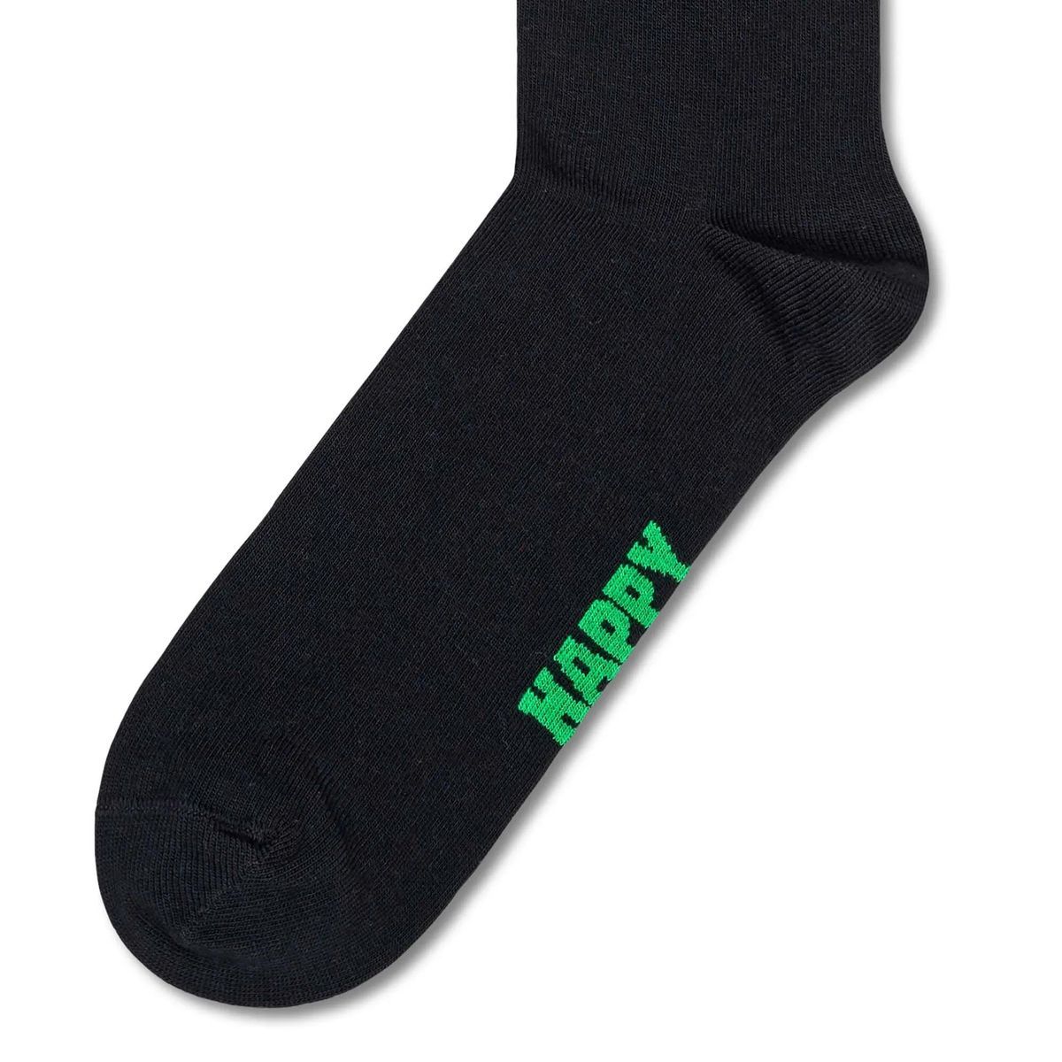 Unisex Socken aus schwarzem Baumwollmischgewebe