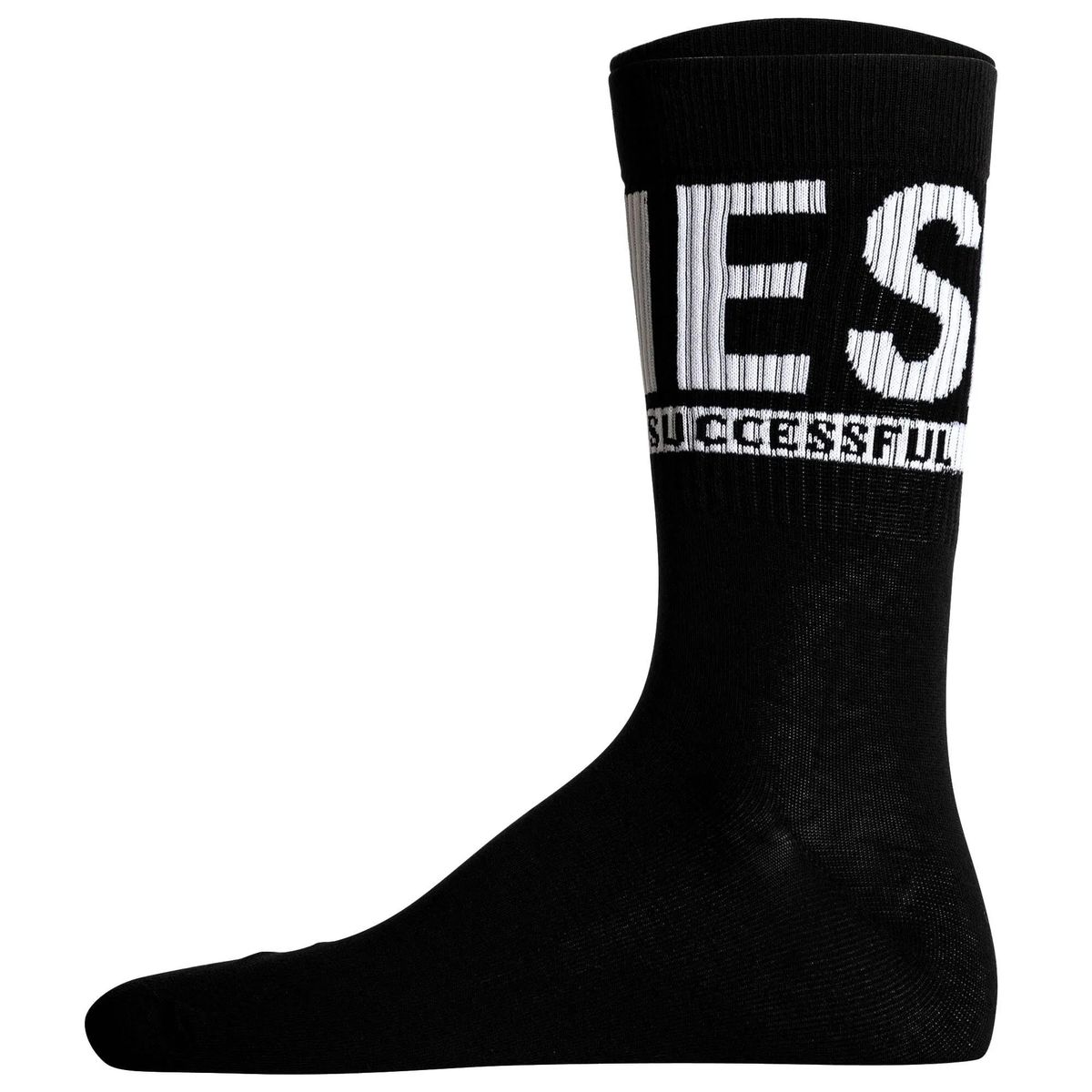 Logo-Detail Crew Socken