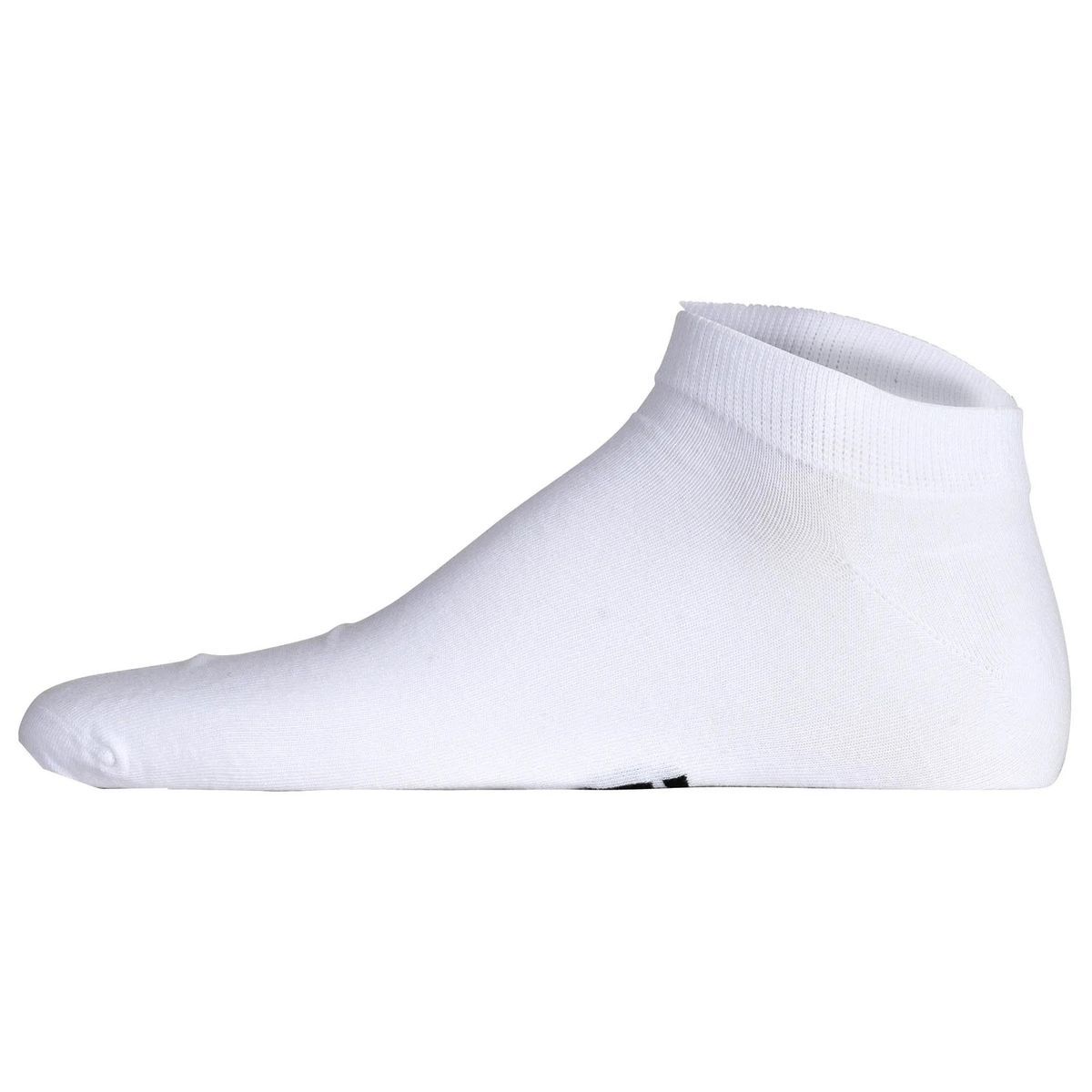 Unisex Weiße Sneaker Socken Dreierpack