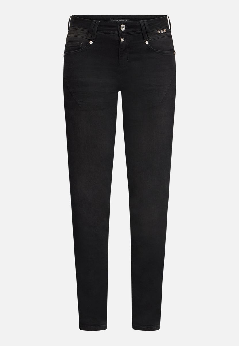 Moderne Boyfriend-Jeans mit mittelhoher Taille