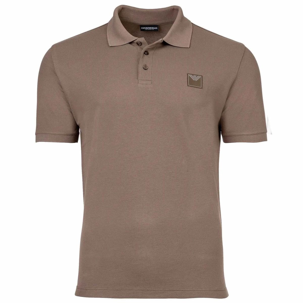 Klassisches Piqué-Baumwoll-Poloshirt