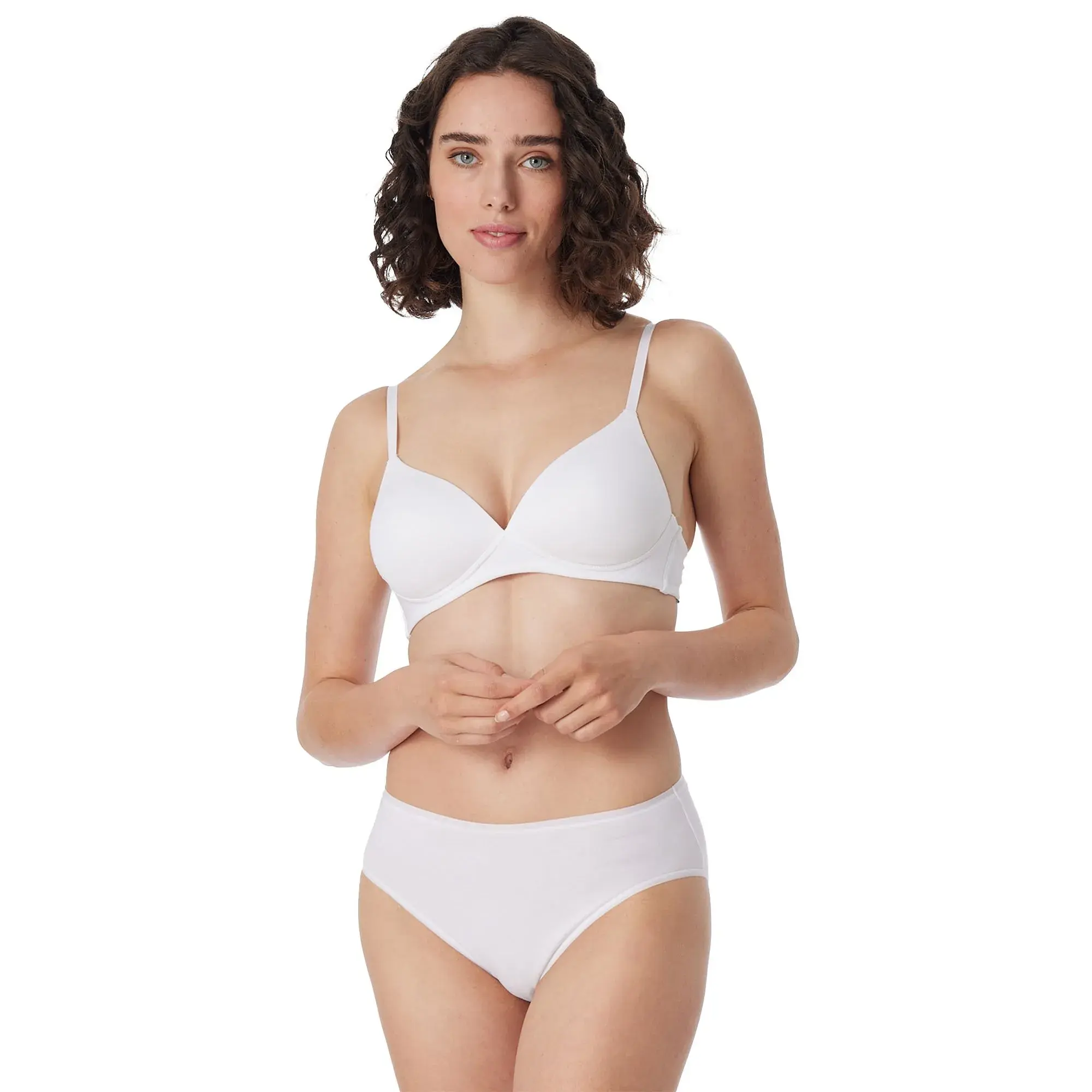 Klassische Baumwollslips im Multipack