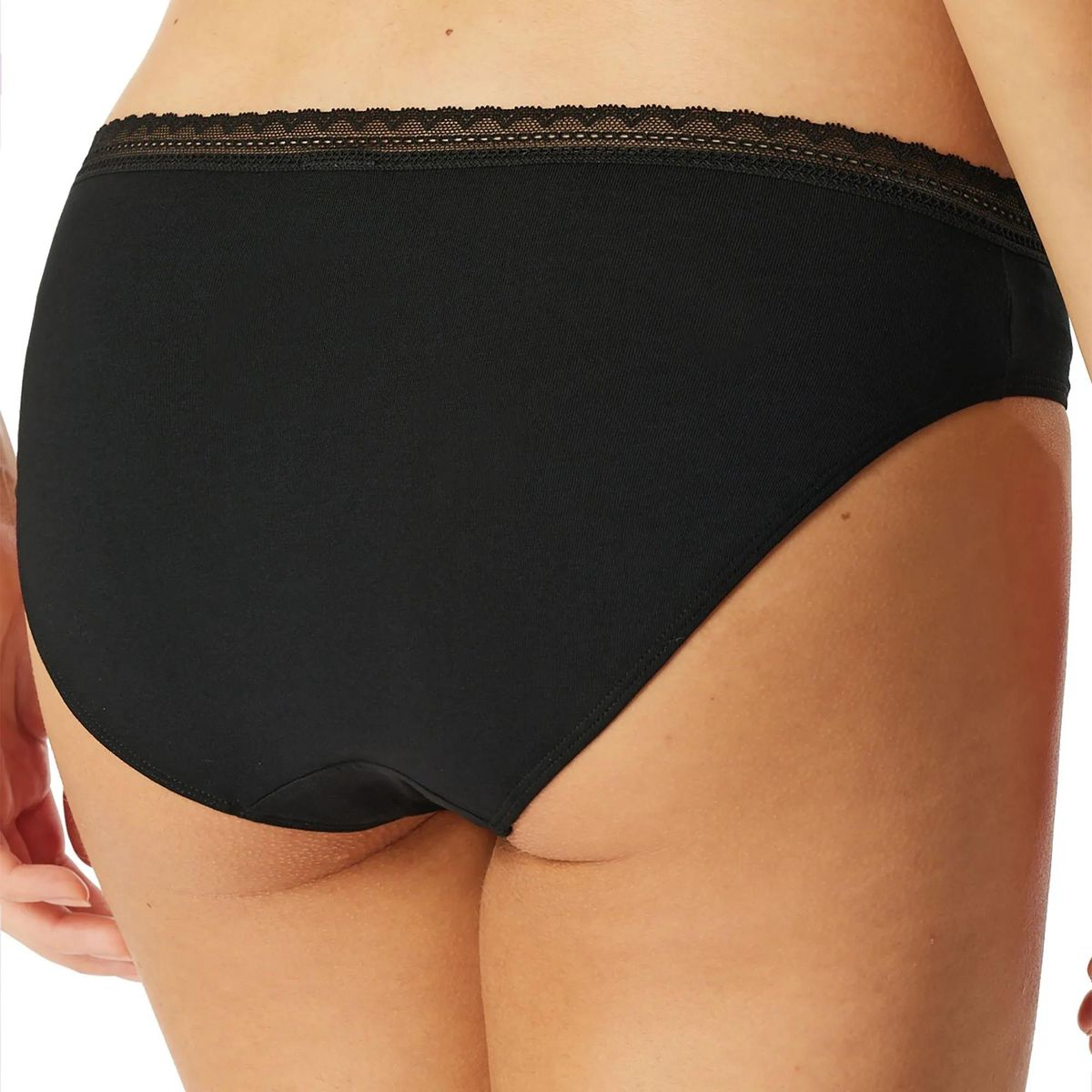 Schwarze Rio Slips aus Baumwolljersey Set