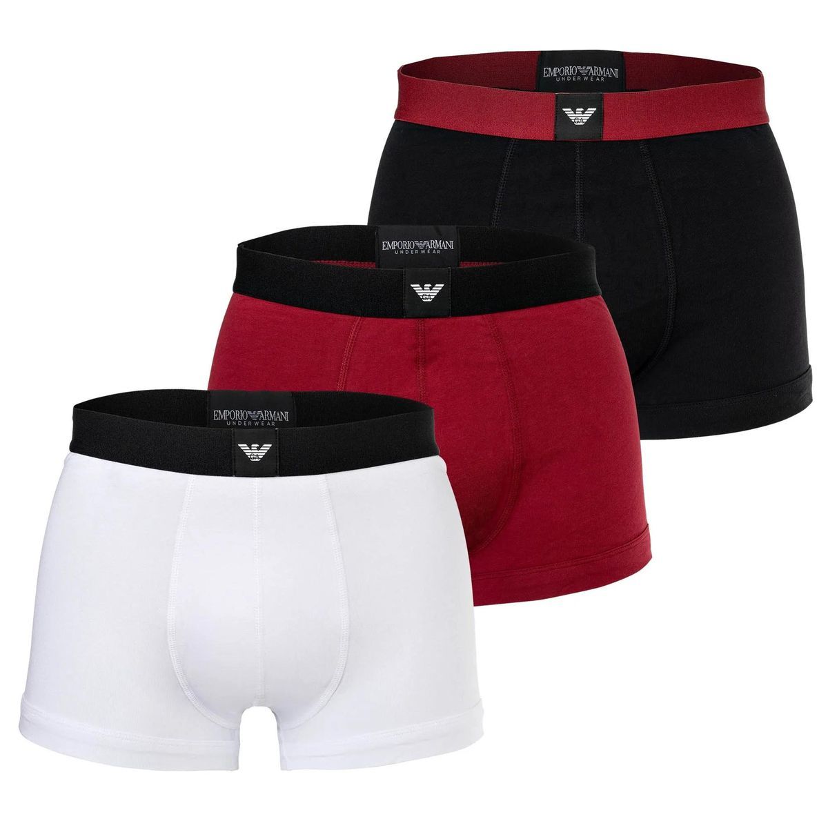 Essential Logo Label Baumwoll-Boxershorts