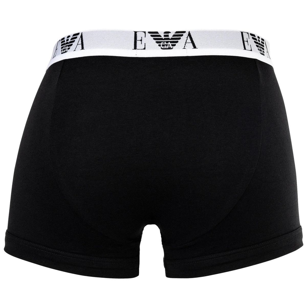 Schwarzes Boxerbriefs-Set aus Baumwollmischung