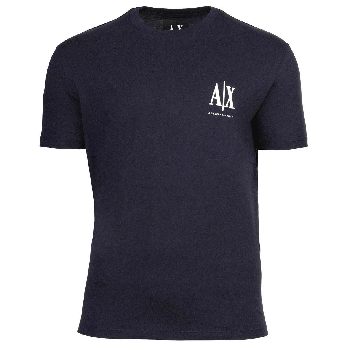 Klassisches Baumwoll-T-Shirt mit Logodruck