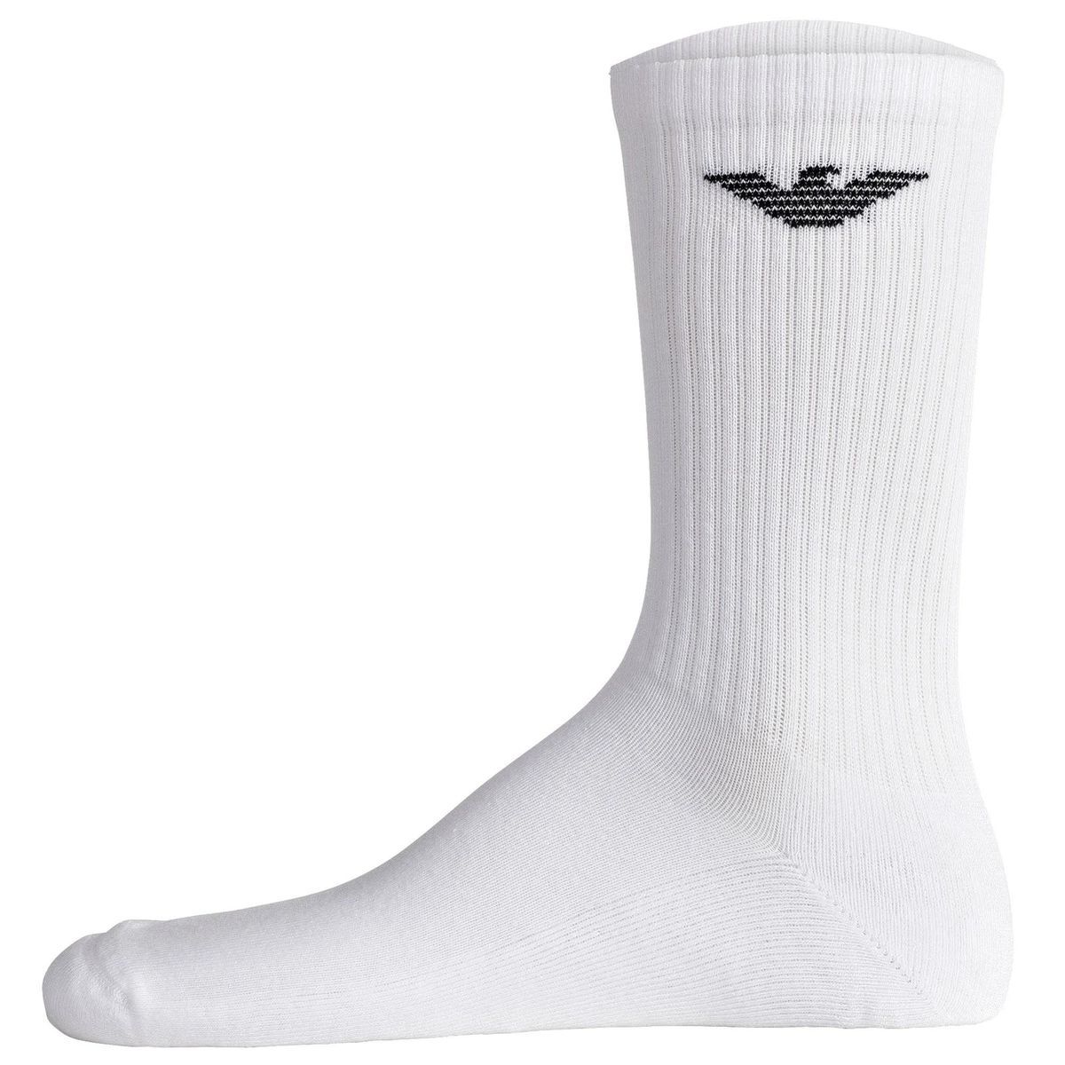 Gerippte Socken aus Baumwollmischgewebe, 3er-Pack