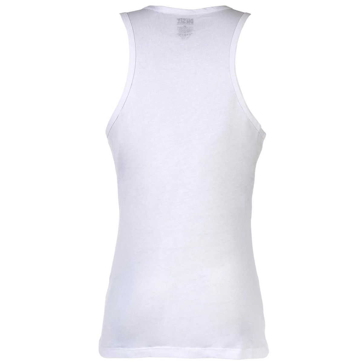 Herren Tanktop aus weißer Baumwolle