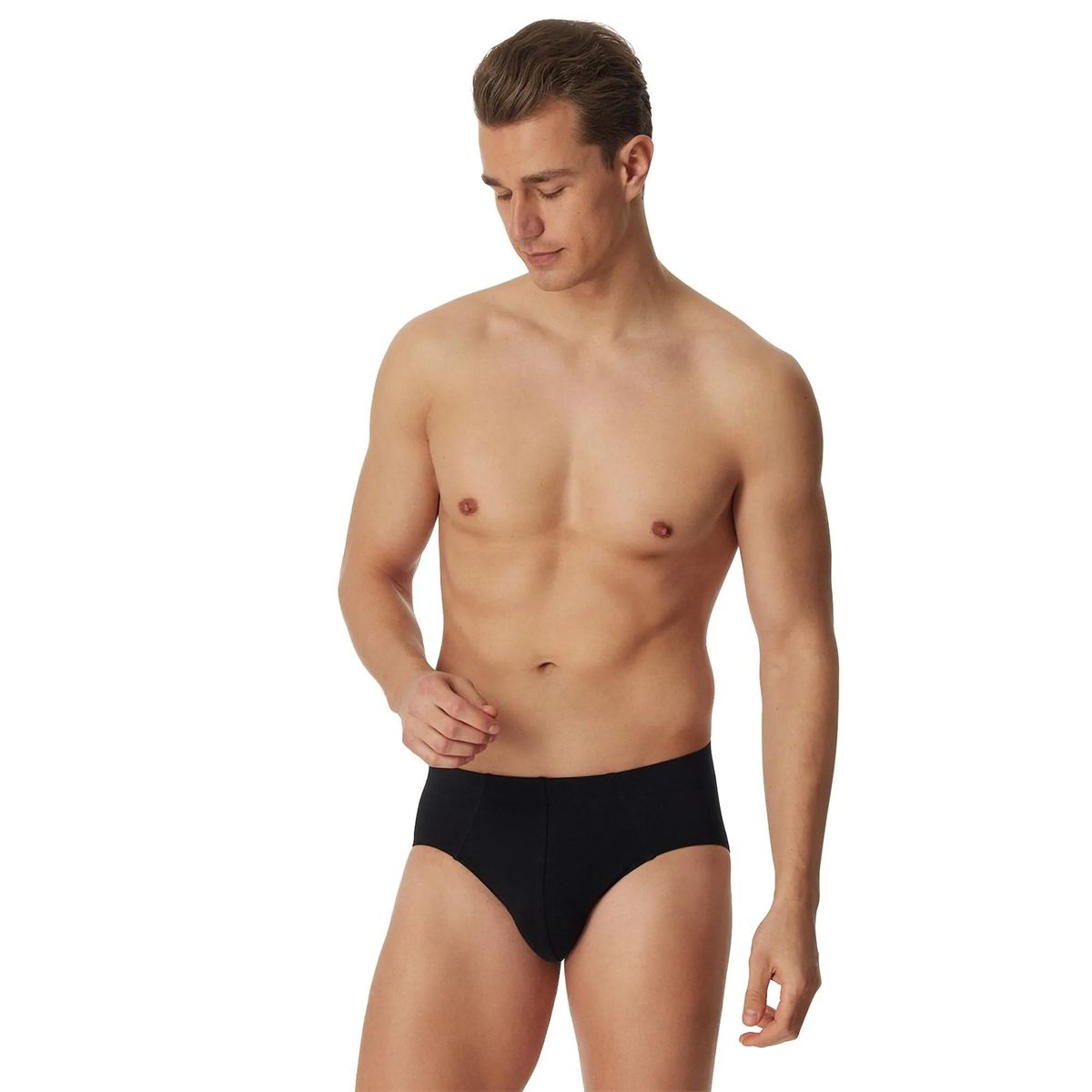 Klassische Baumwoll-Stretch Slips 3er-Pack