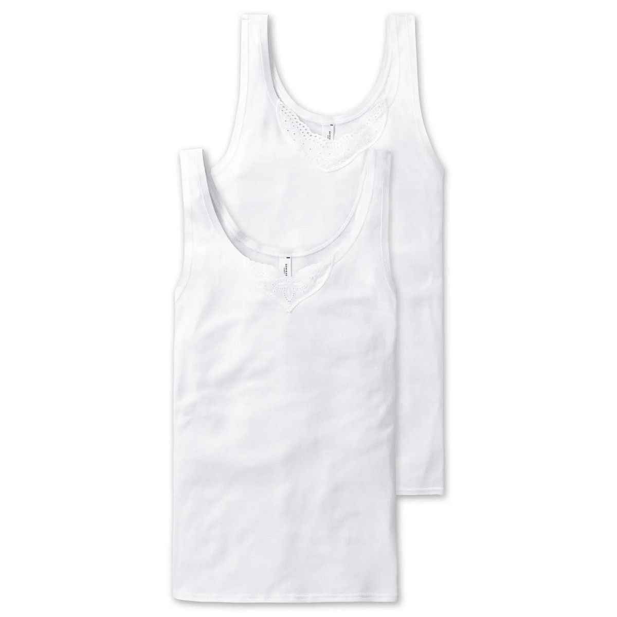 Klassisches Baumwoll-Tanktop Doppelpack