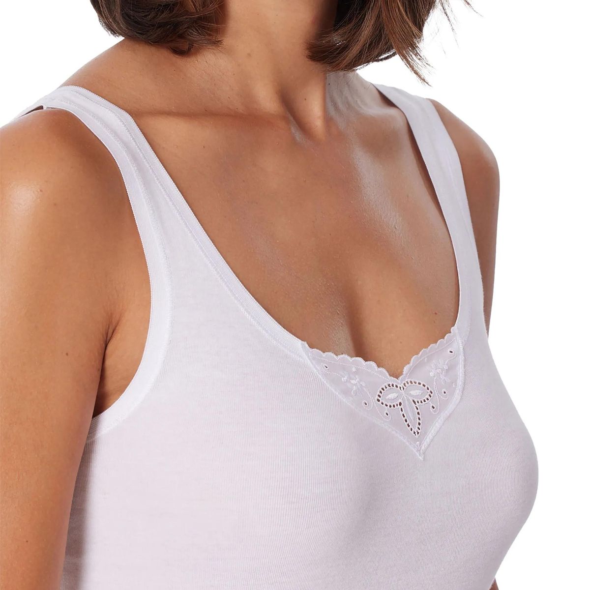 Klassisches Baumwoll-Tanktop Doppelpack