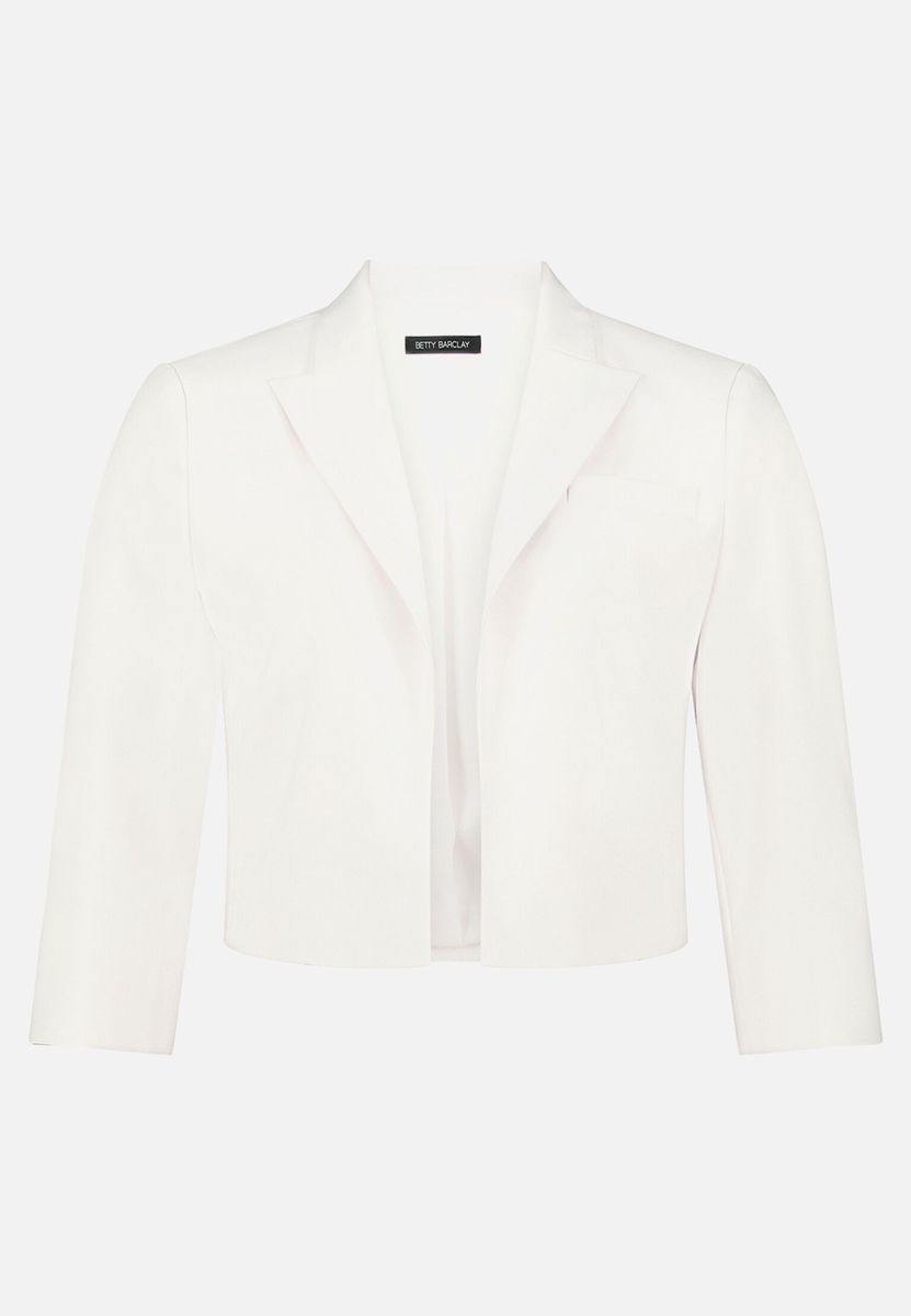 Kurz geschnittener Blazer mit Dreiviertelärmeln