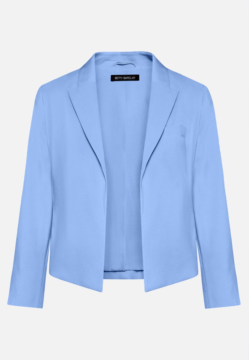 Kurz geschnittener Blazer mit Dreiviertelärmeln