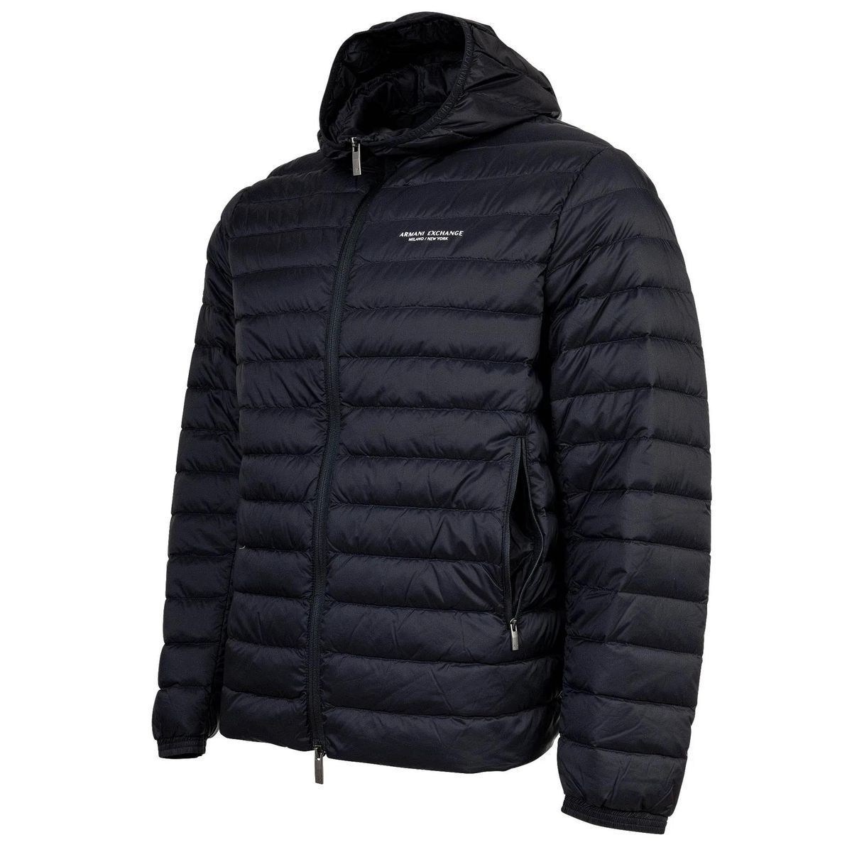 Herren Stepp Daunenjacke mit Kapuze