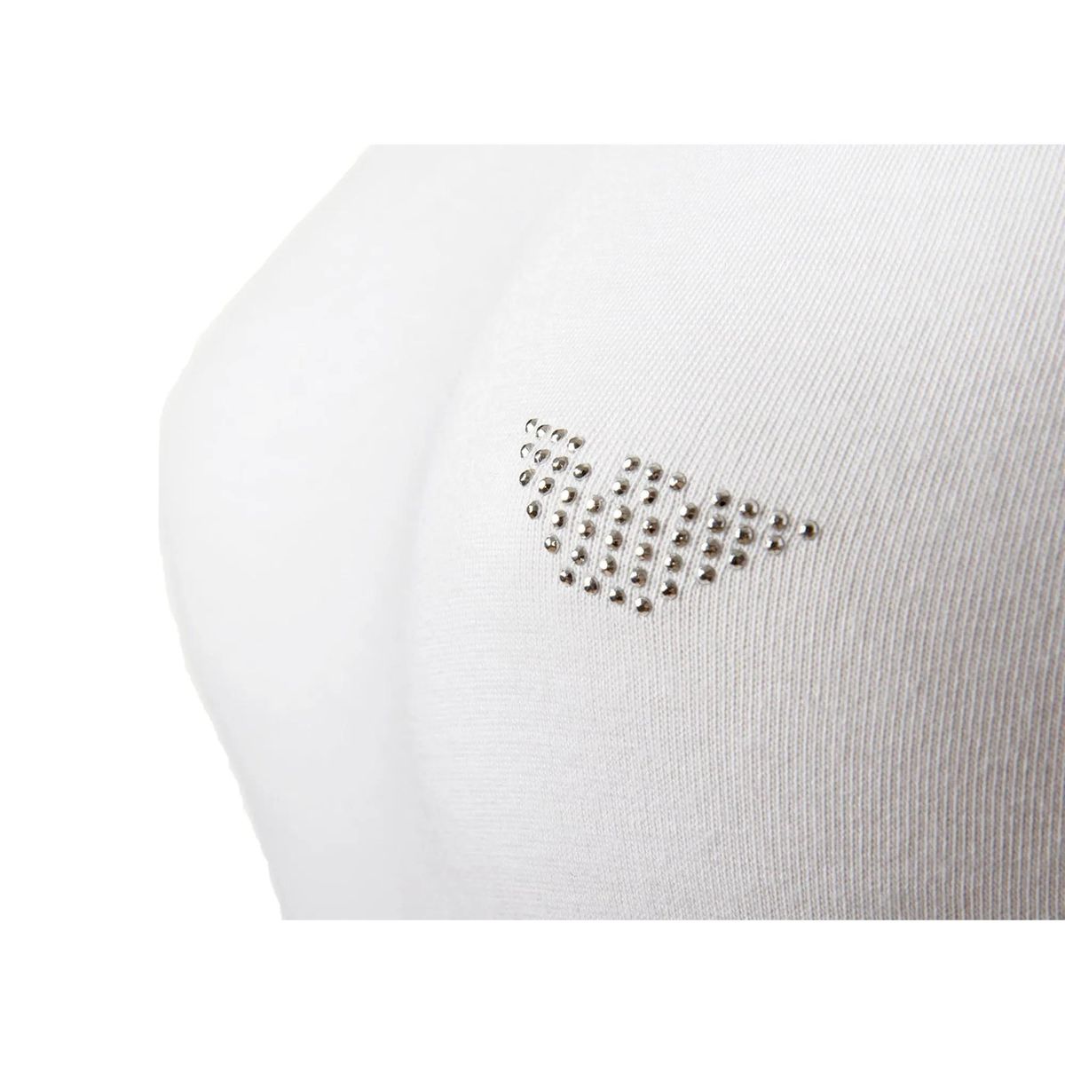 Klassisches Figurbetontes T-Shirt mit Logo