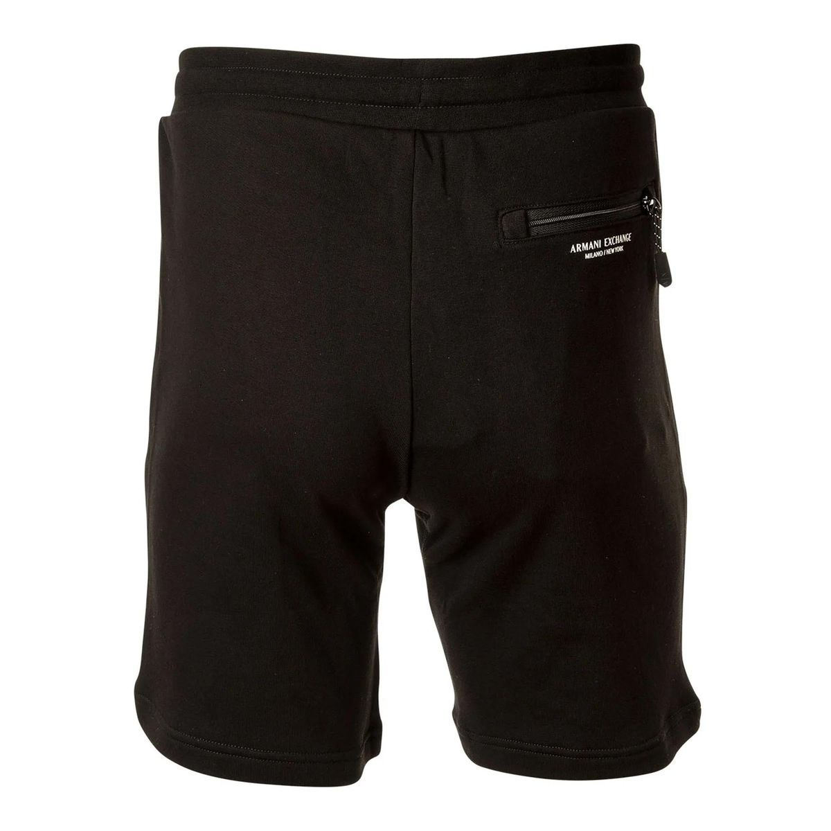 Schwarze Herren-Sweatshorts mit Taschen