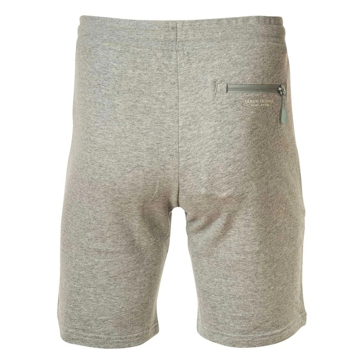 Graue Jersey-Strickshorts für Herren