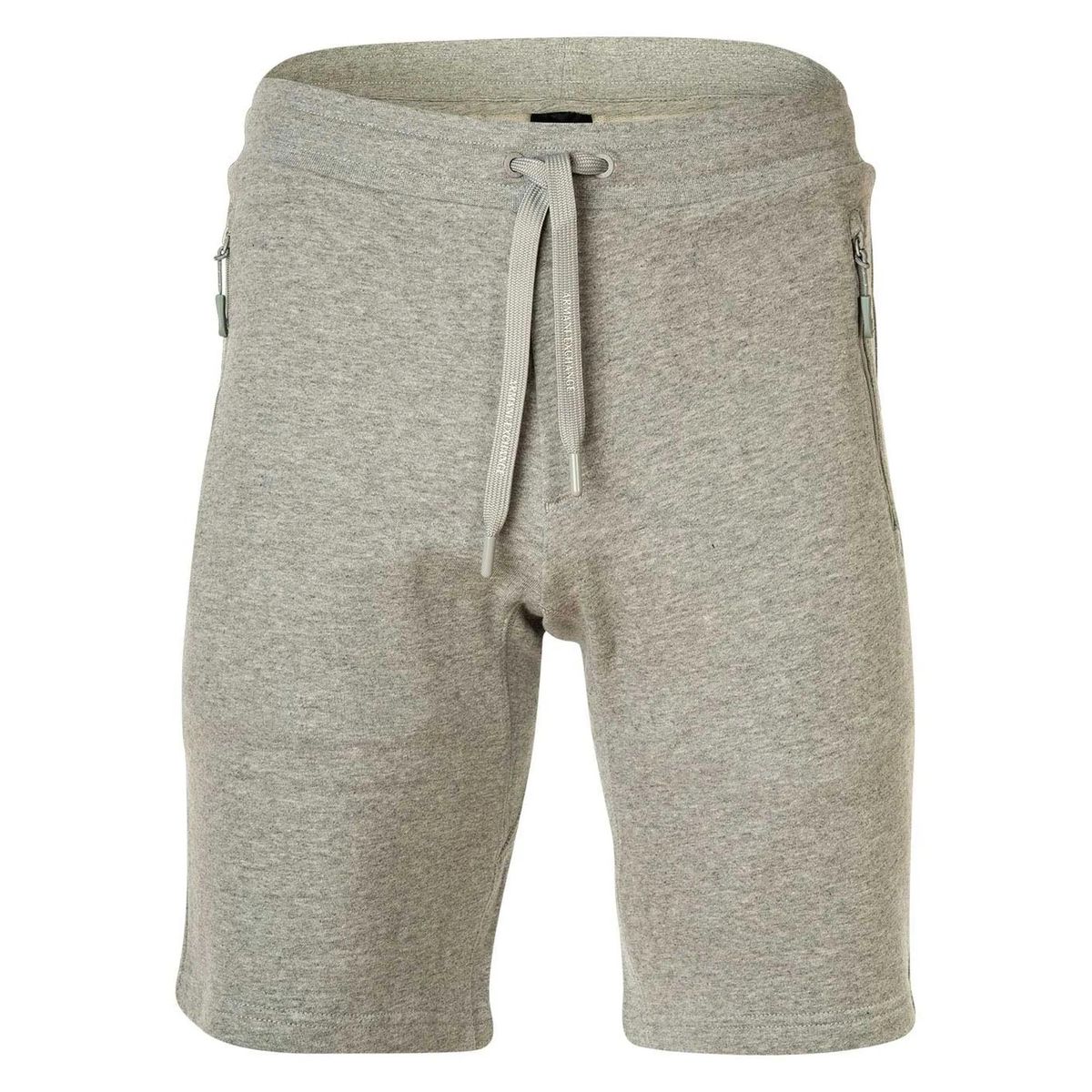 Graue Jersey-Strickshorts für Herren