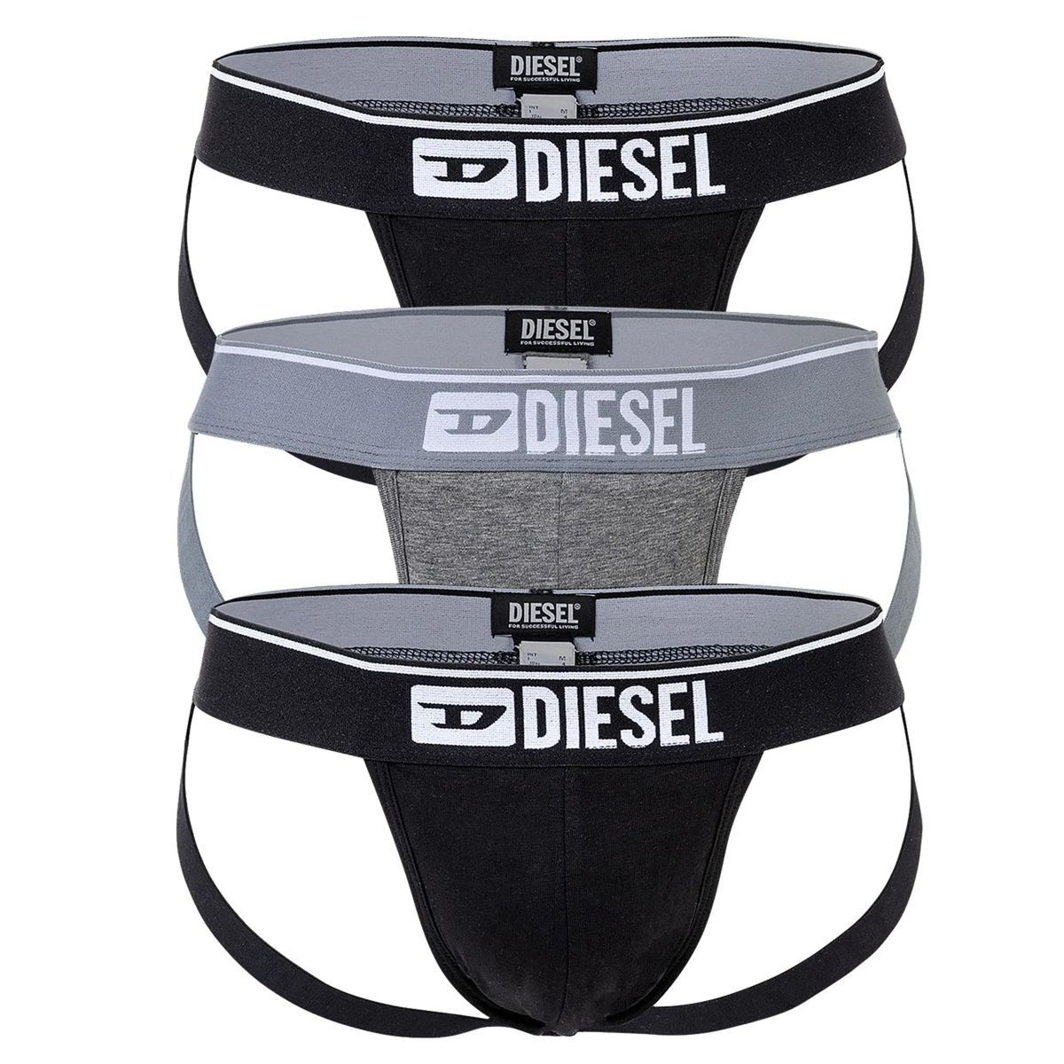 Diesel Jockstrap 3er-Pack Baumwollmischung