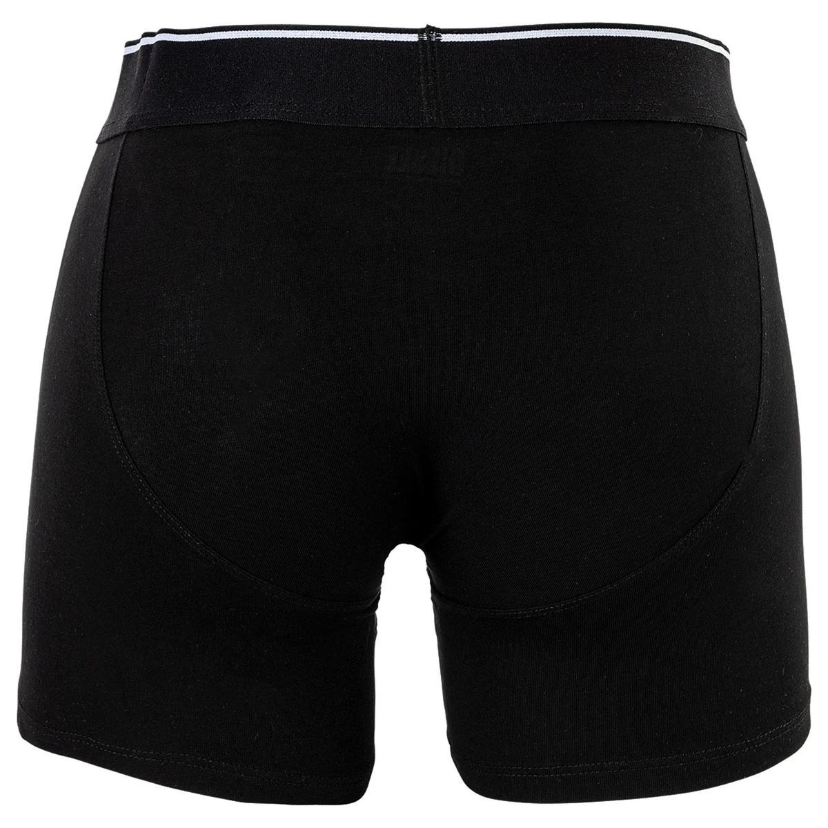 Schwarze Herren Boxershorts aus Baumwollstretch