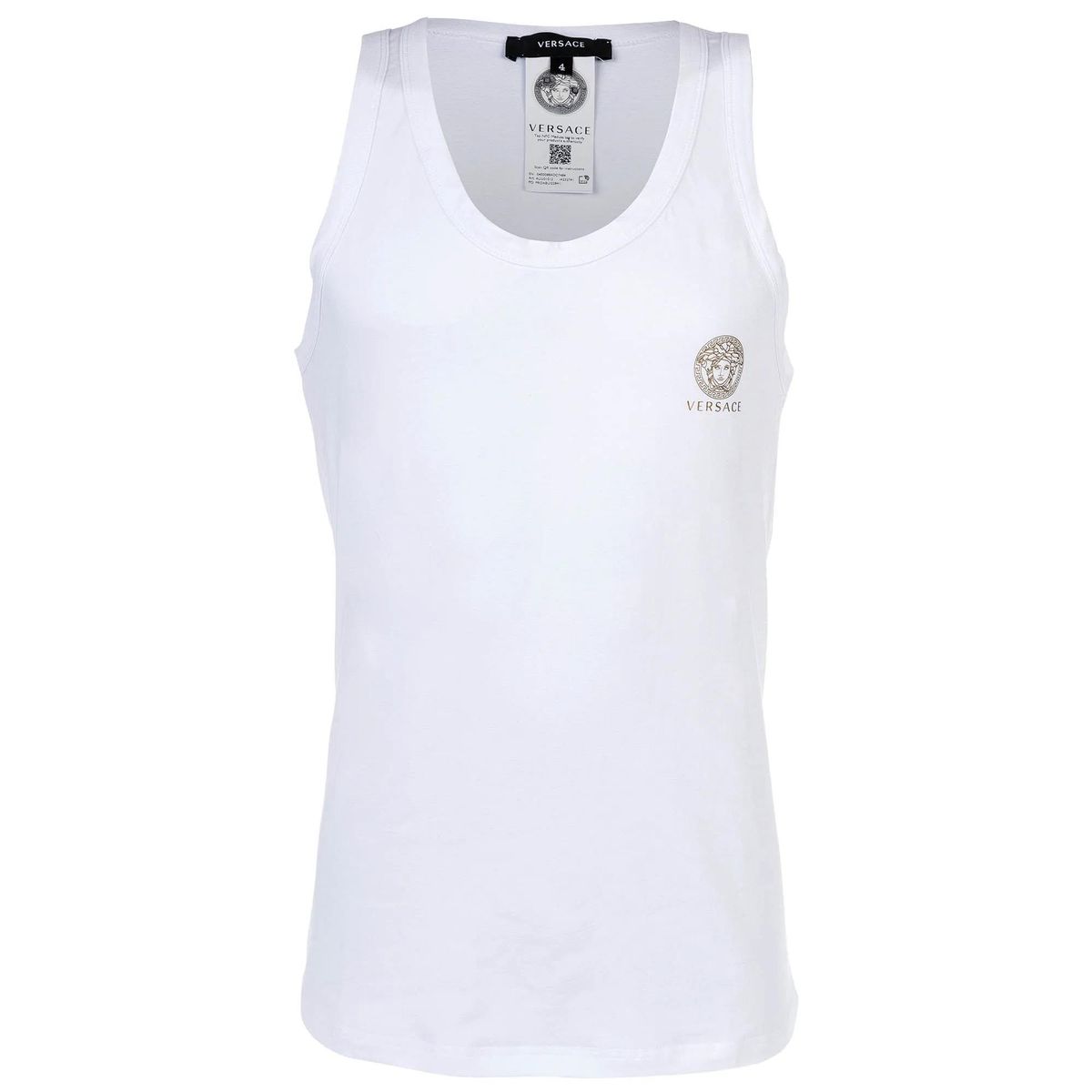 Weißes Medusa Logo Tank Top