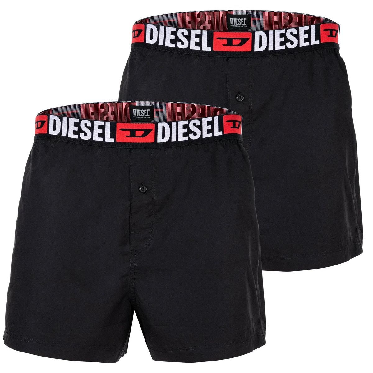 Klassische schwarze Boxershorts