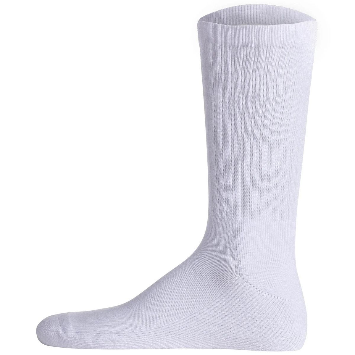 Gerippte Socken aus Baumwollmischung