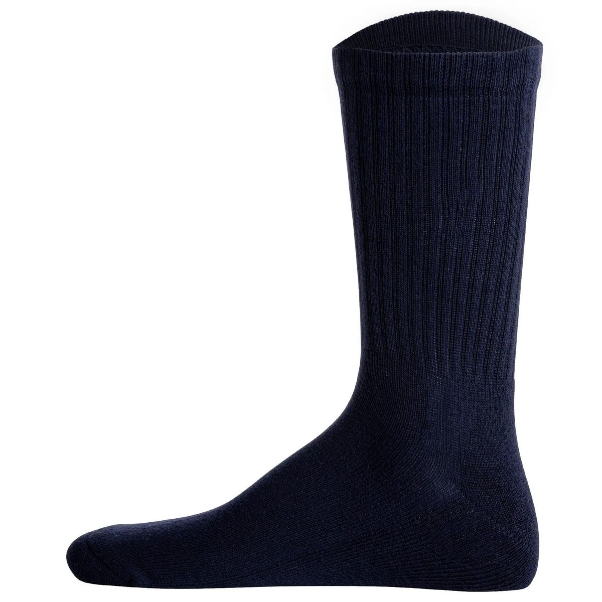 Gerippte Socken aus Baumwollmischung