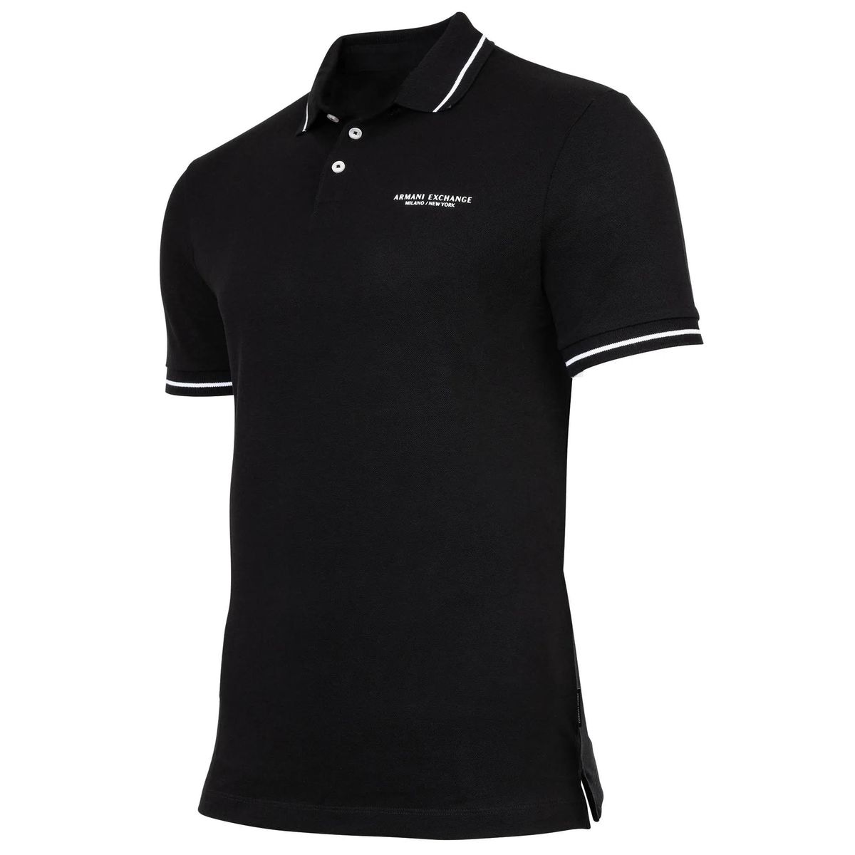 Modernes Poloshirt mit Streifen