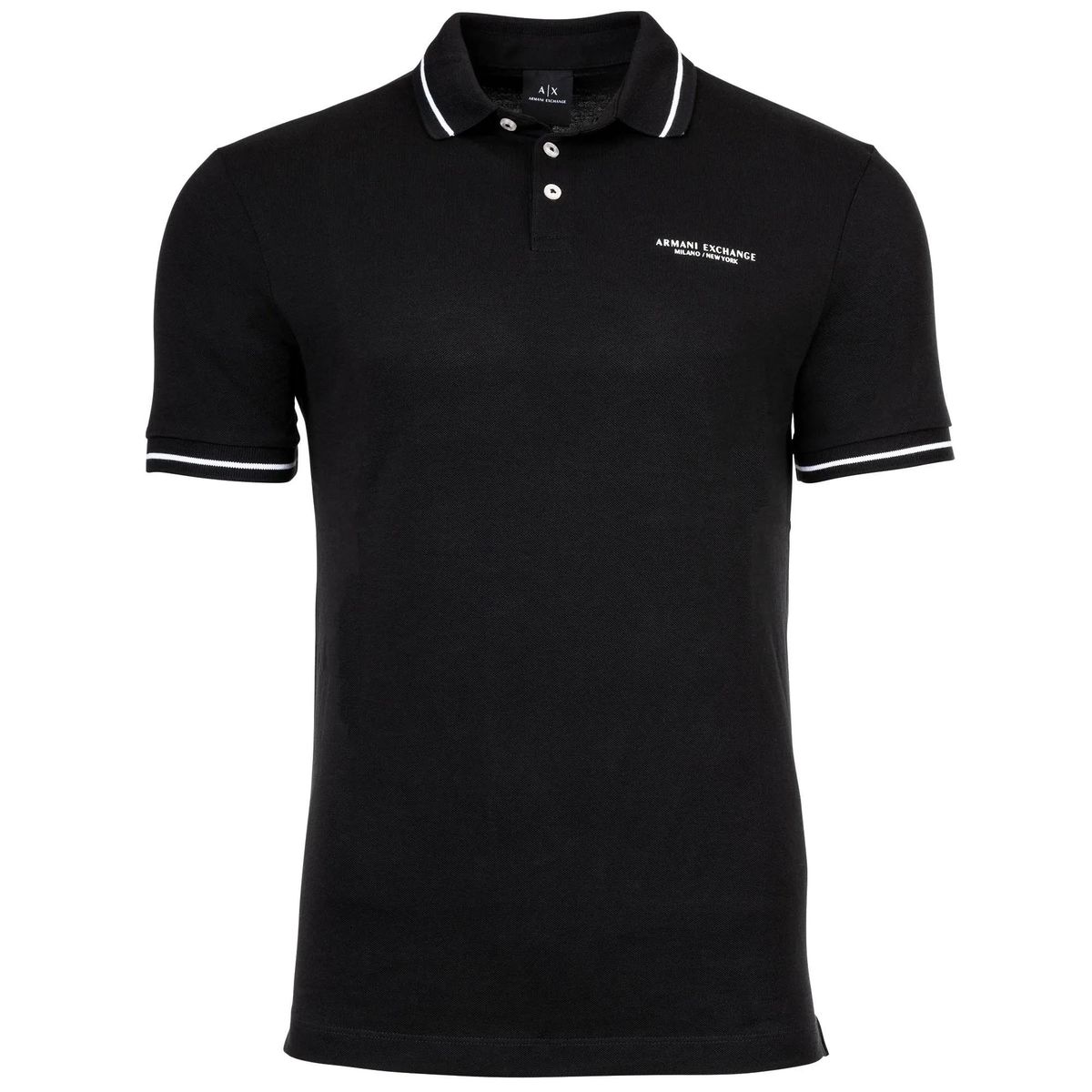 Modernes Poloshirt mit Streifen