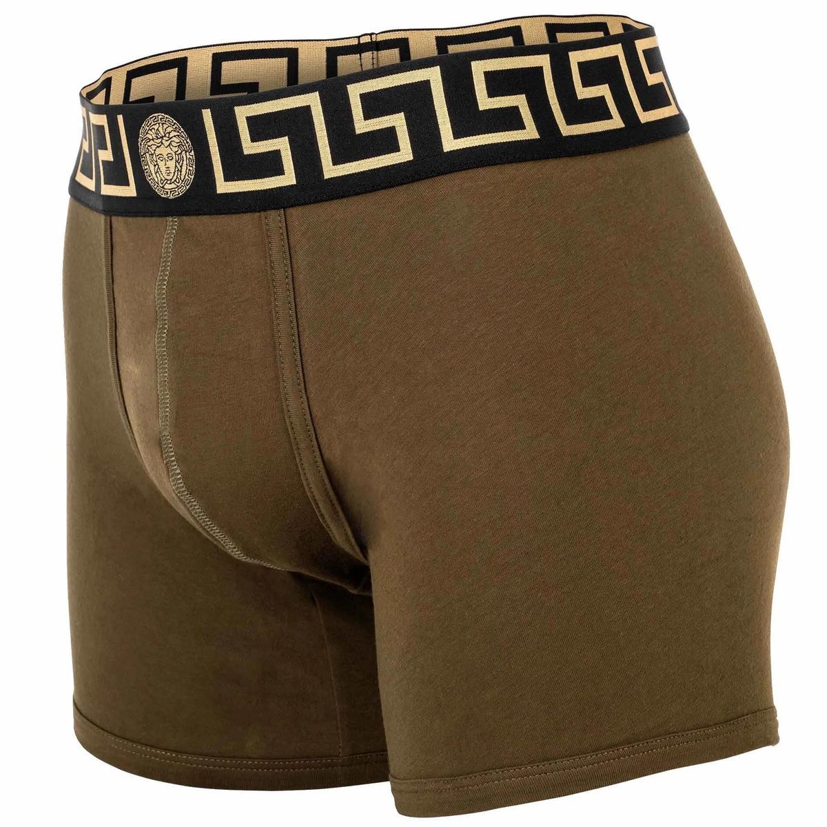 Klassische Boxer-Trunks mit Logo-Bund