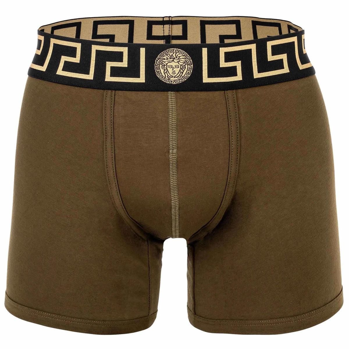 Klassische Boxer-Trunks mit Logo-Bund