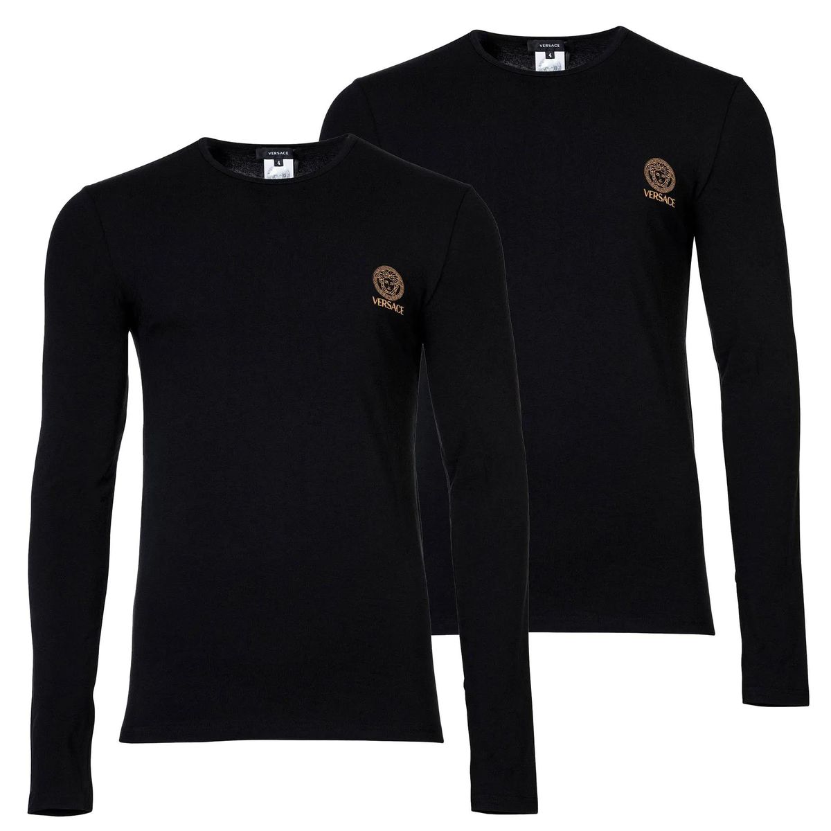 Herren Langarm Logo T-Shirt Set