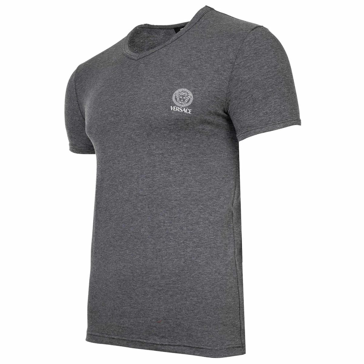 Herren Stretch Baumwoll V-Ausschnitt T-Shirt