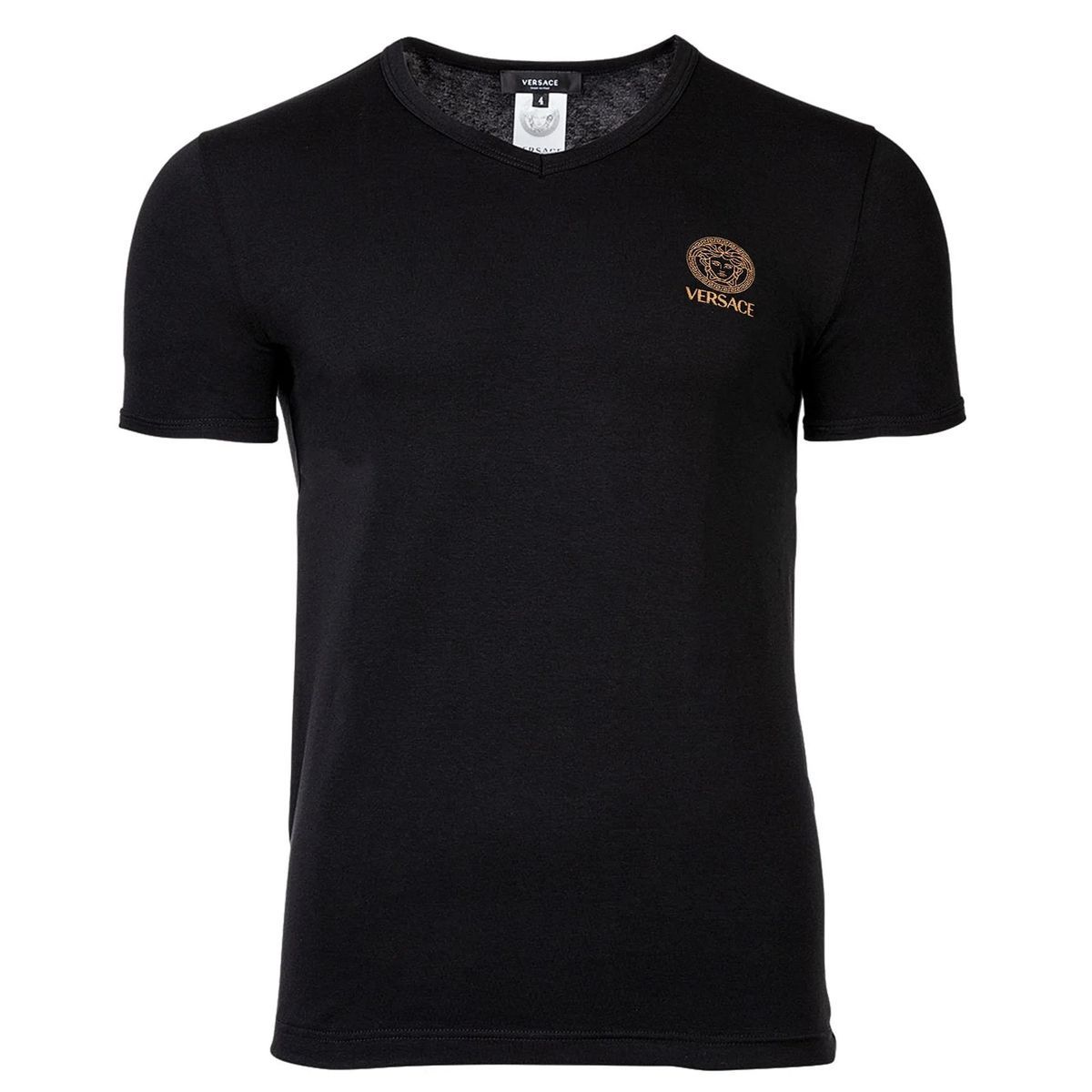 Medusa Logo V-Ausschnitt T-Shirt