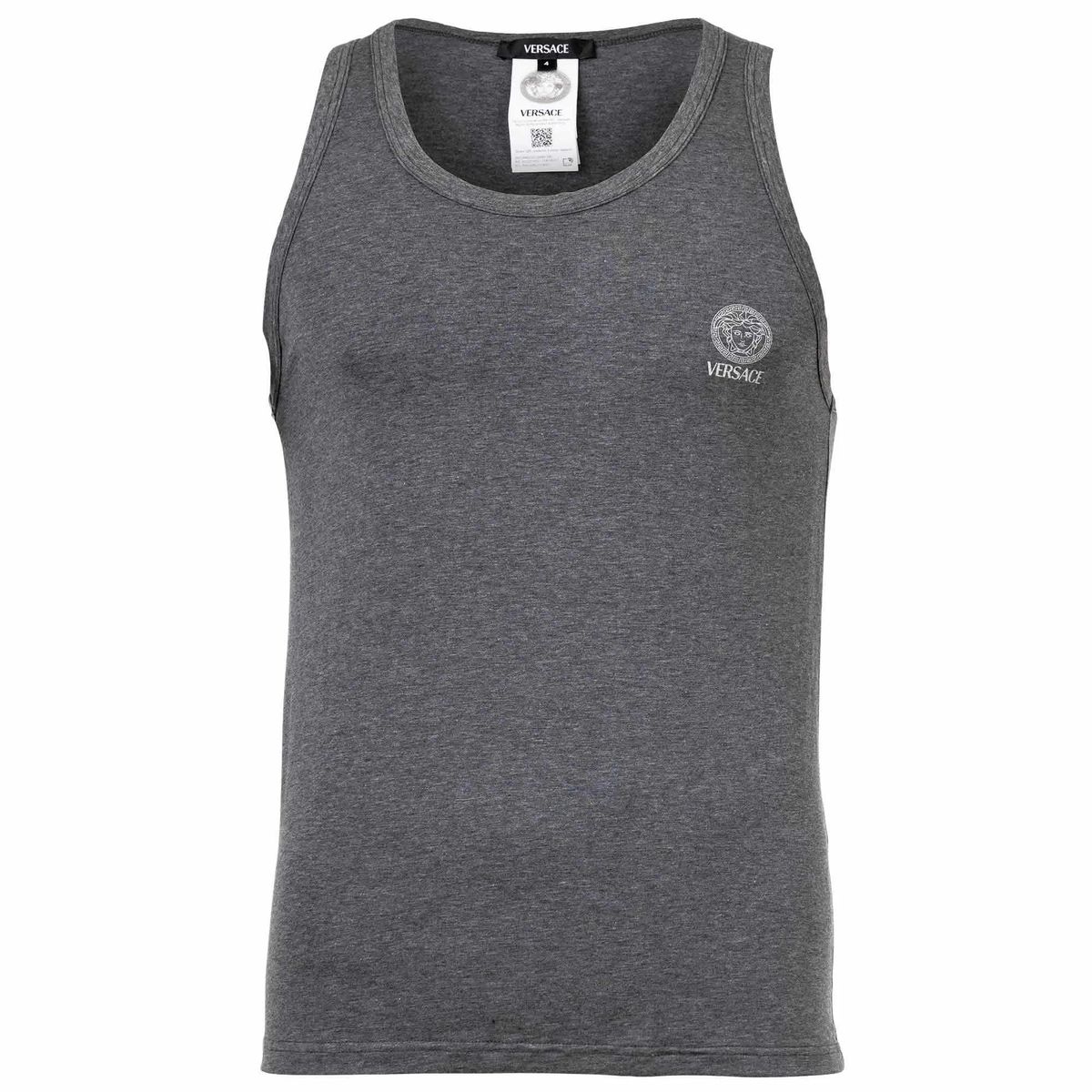 Baumwoll Tank Top mit Medusa-Logo