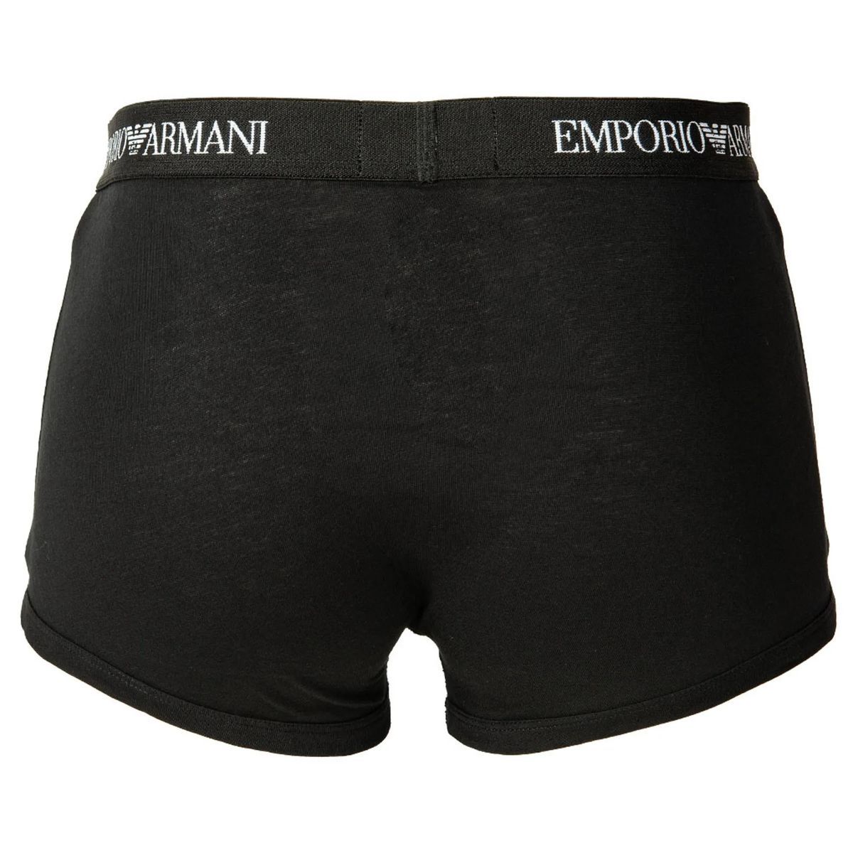 Schwarze Herren-Boxershorts mit Logo-Bund